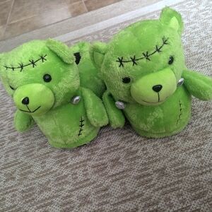 Teddy Frankenstein Slippers
